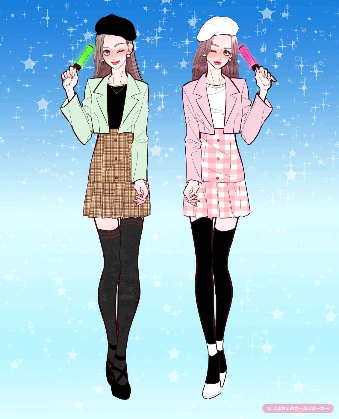 ガールズメーカーで作られた女の子6