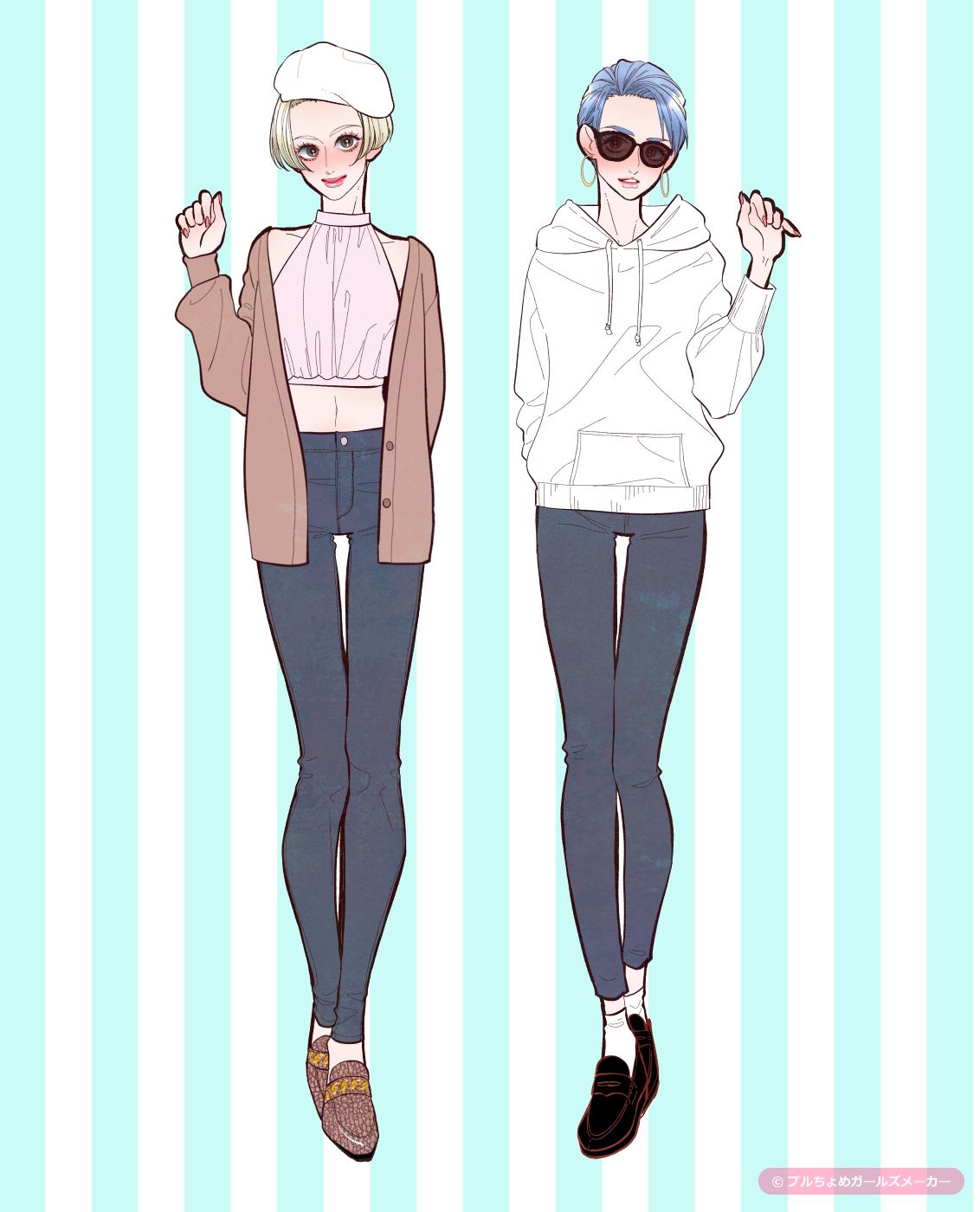ガールズメーカーで作られた女の子4