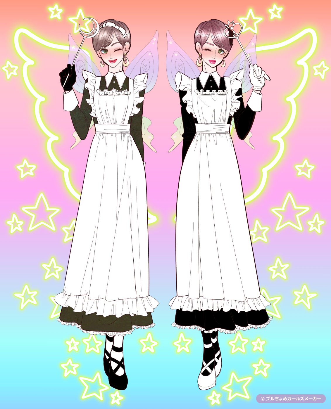 ガールズメーカーで作られた女の子1