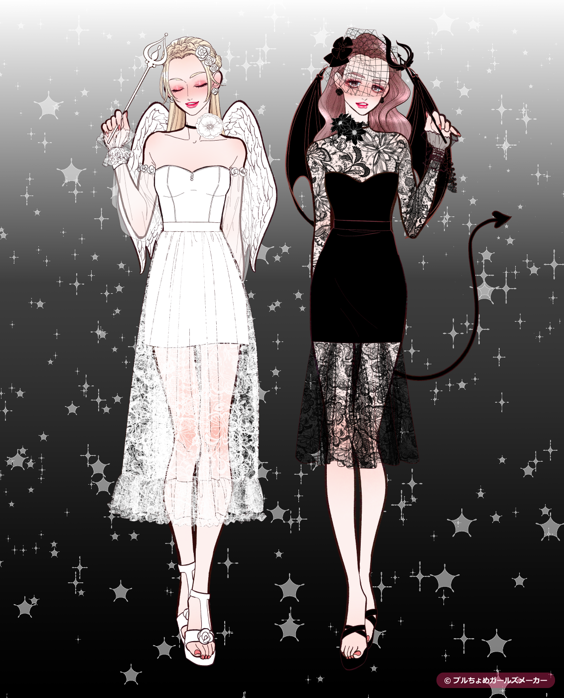 ガールズメーカーで作られた女の子2