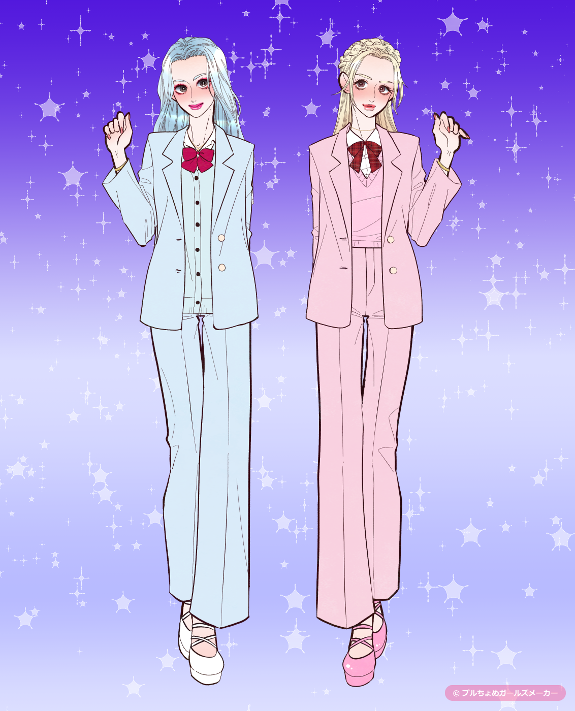 ガールズメーカーで作られた女の子1