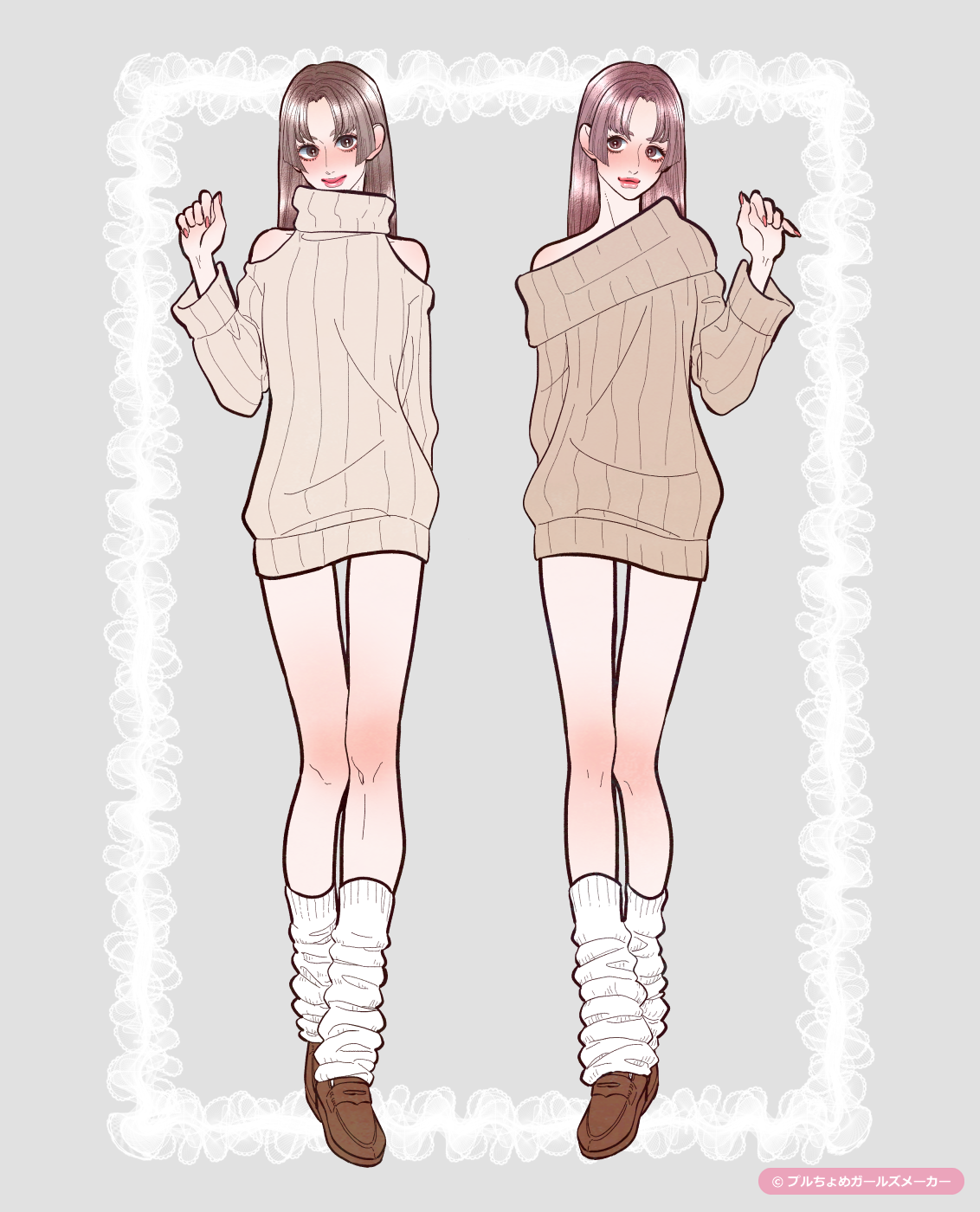 ガールズメーカーで作られた女の子2