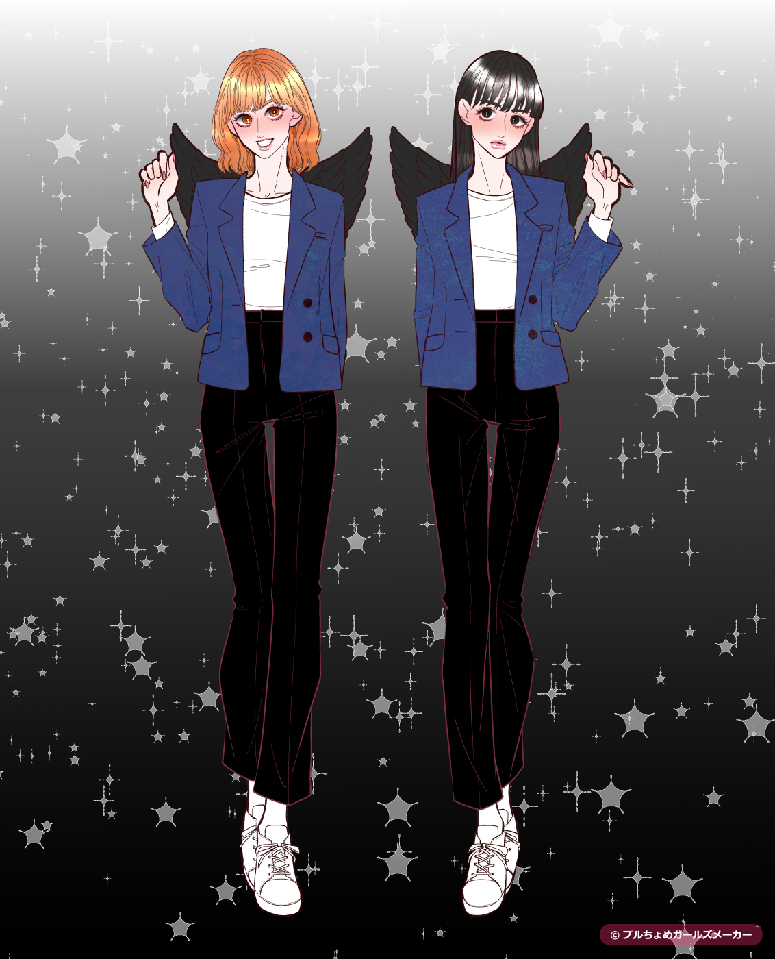 ガールズメーカーで作られた女の子3
