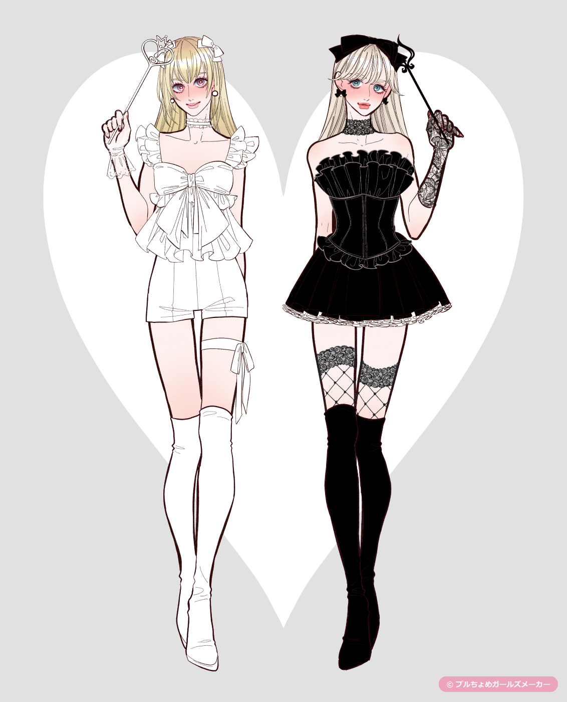 ガールズメーカーで作られた女の子2