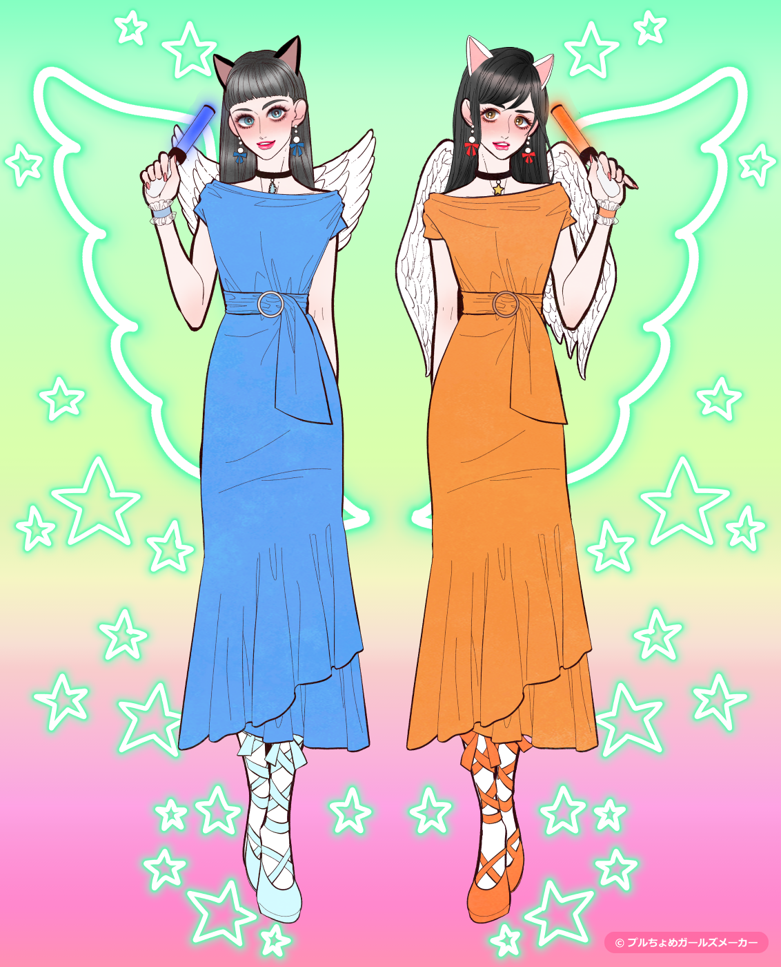ガールズメーカーで作られた女の子2