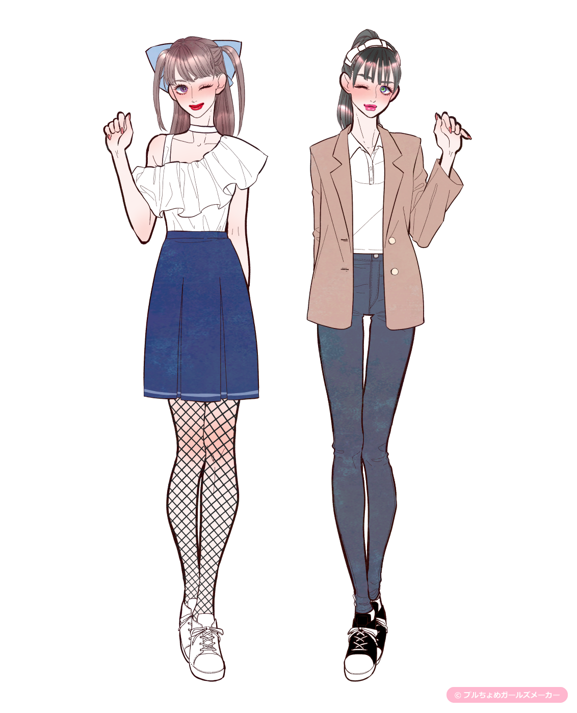 ガールズメーカーで作られた女の子19