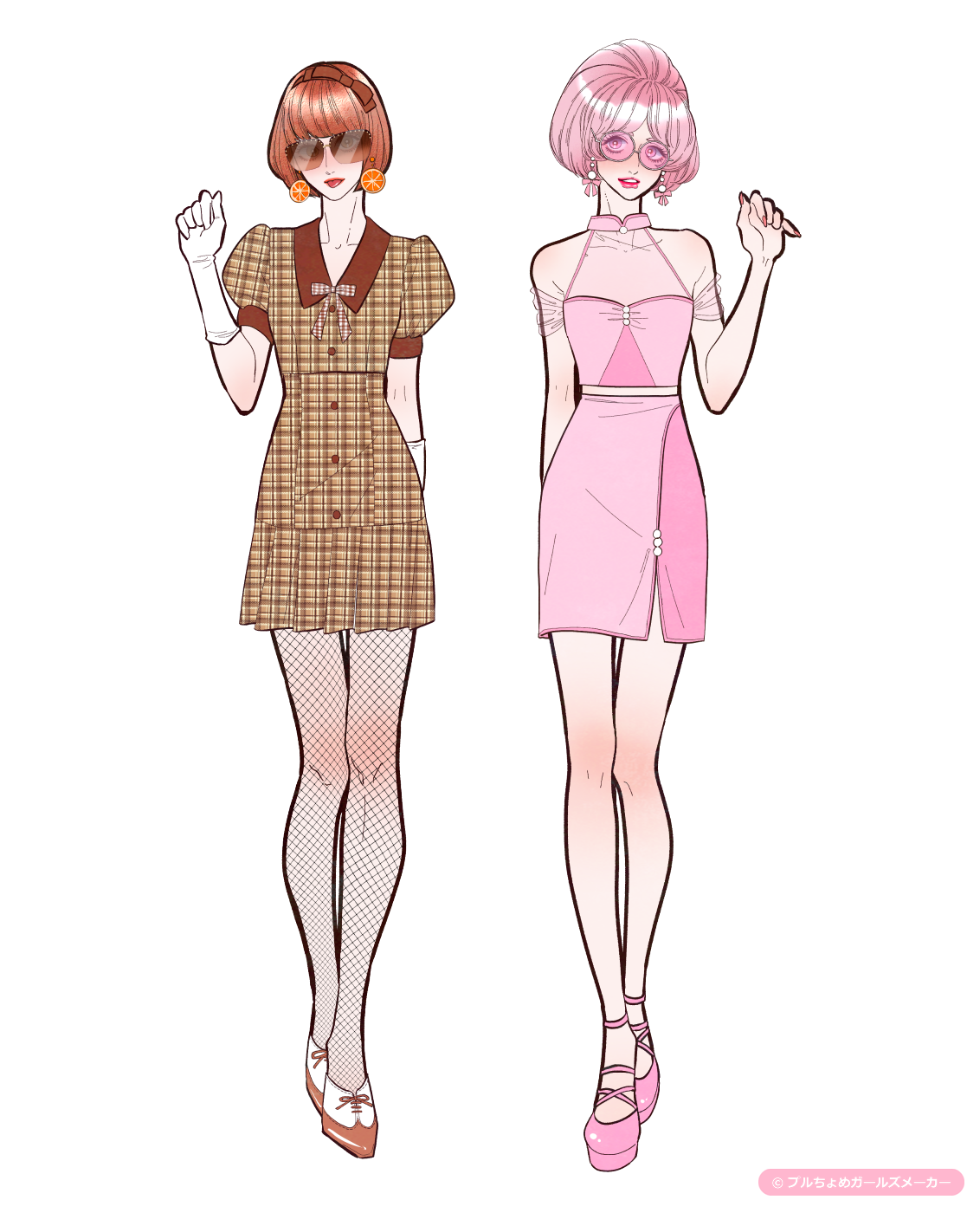 ガールズメーカーで作られた女の子3