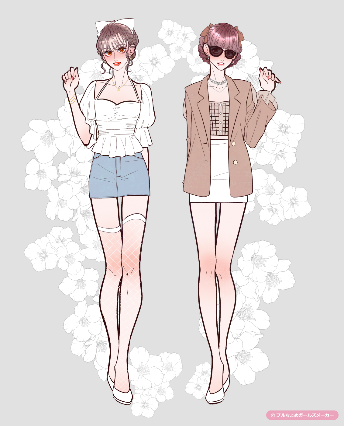 ガールズメーカーで作られた女の子2