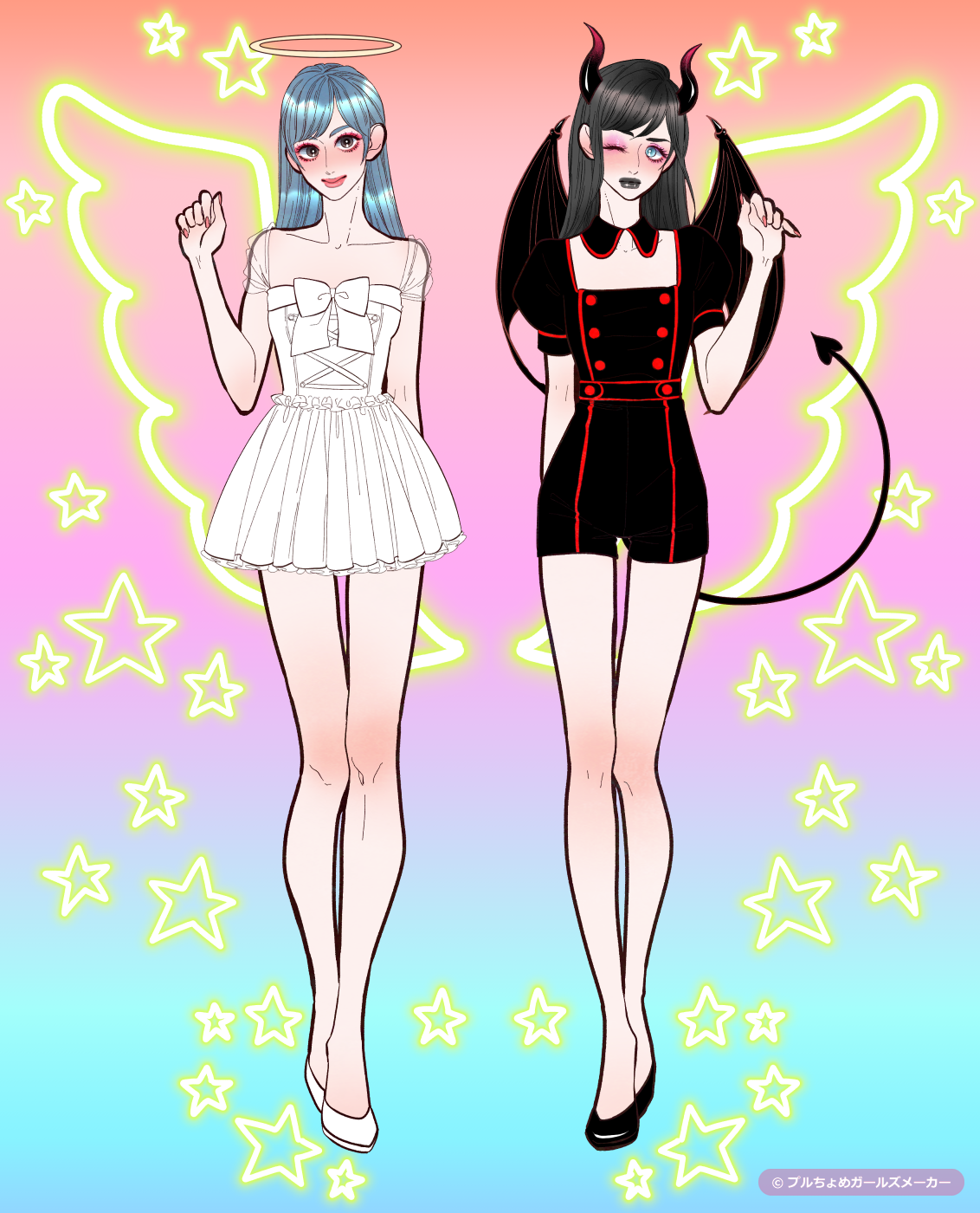 ガールズメーカーで作られた女の子4