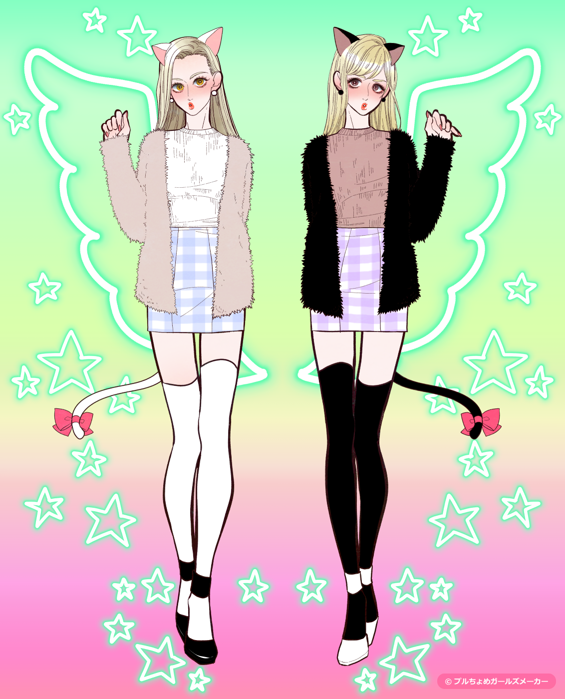 ガールズメーカーで作られた女の子2