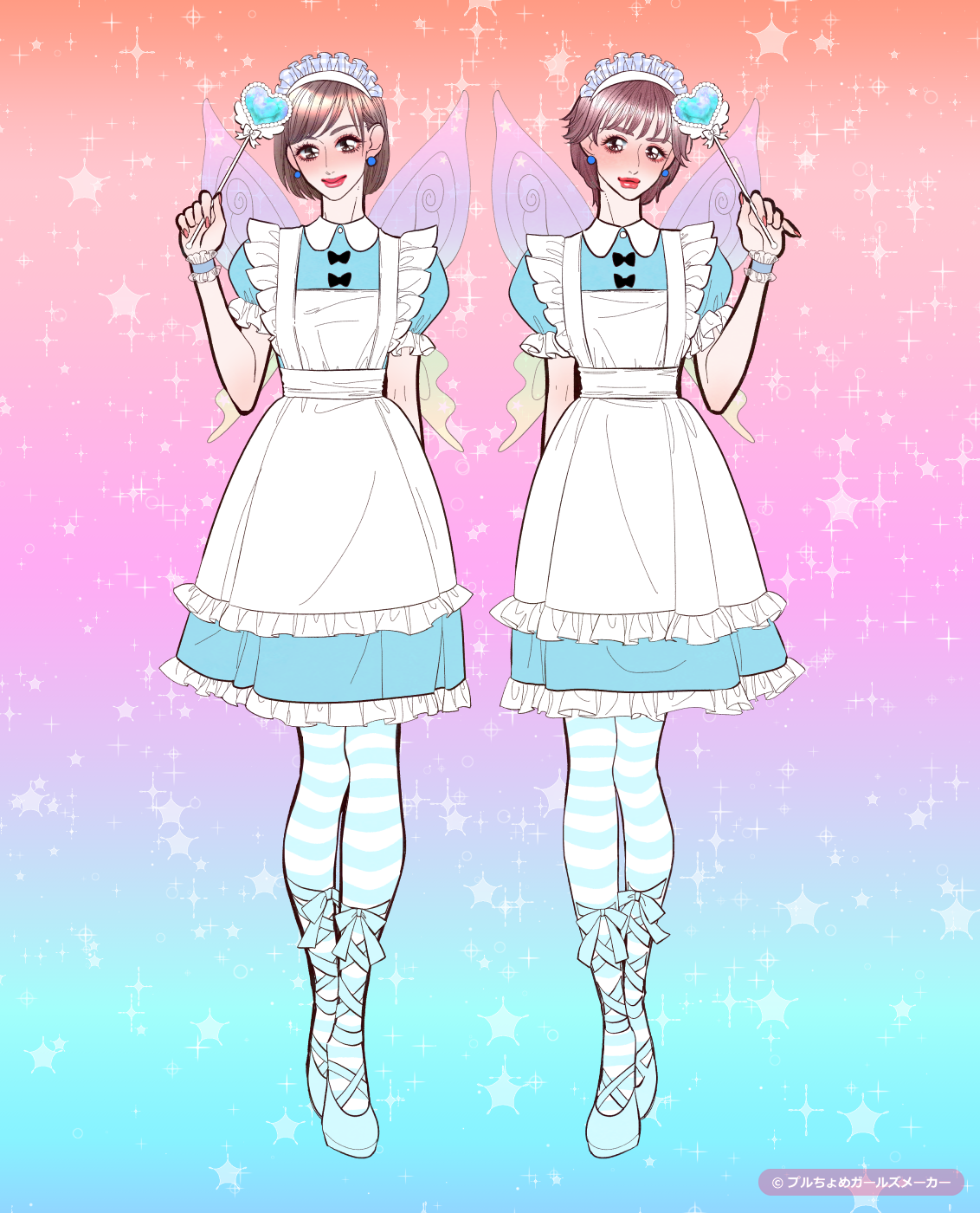 ガールズメーカーで作られた女の子2