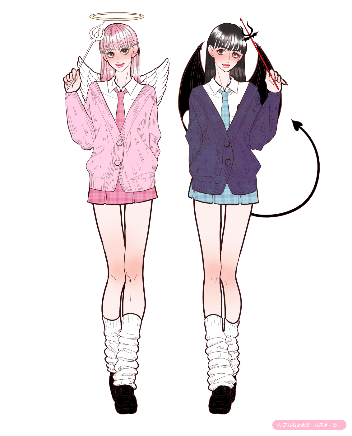 ガールズメーカーで作られた女の子1