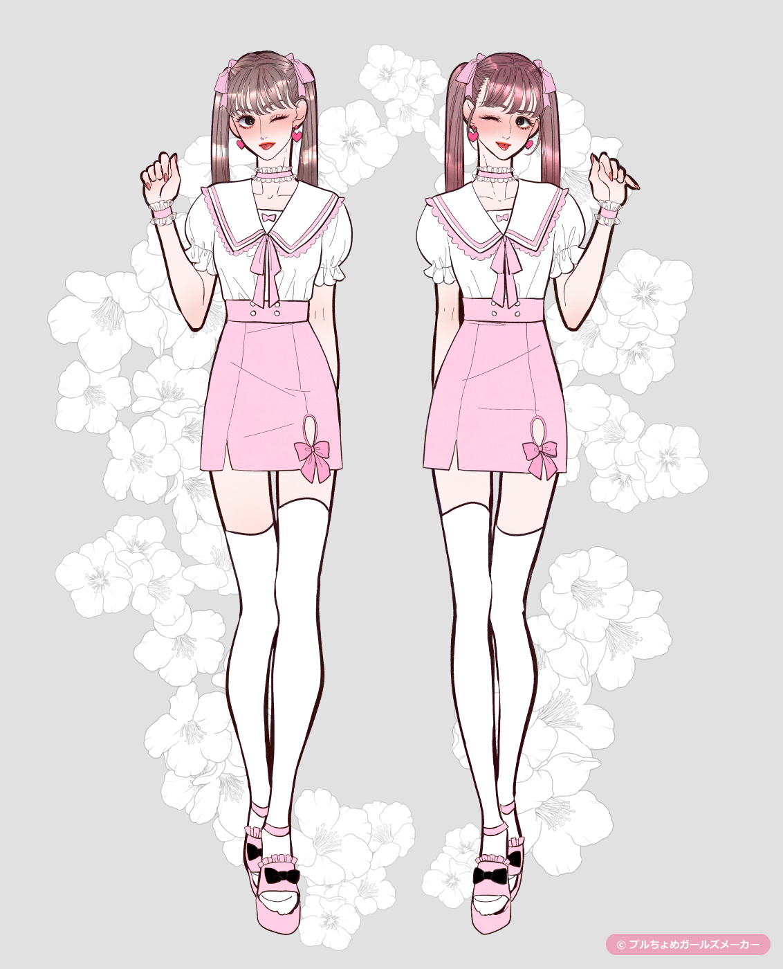 ガールズメーカーで作られた女の子5