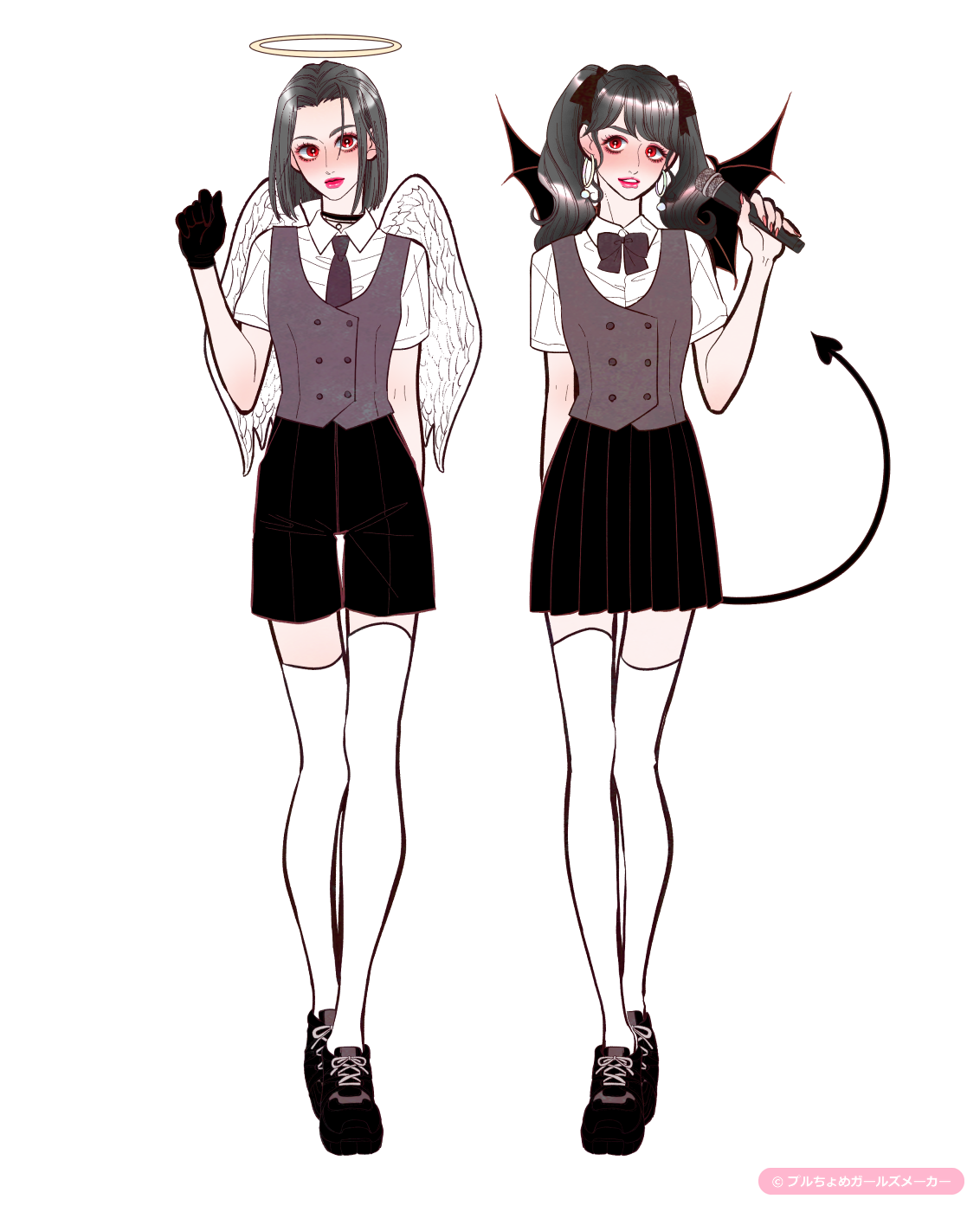 ガールズメーカーで作られた女の子4