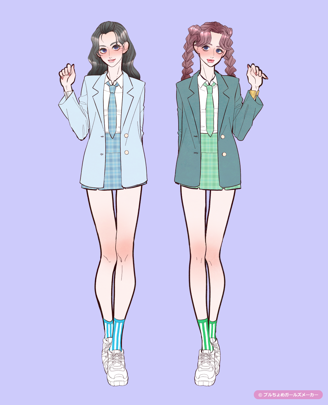 ガールズメーカーで作られた女の子4