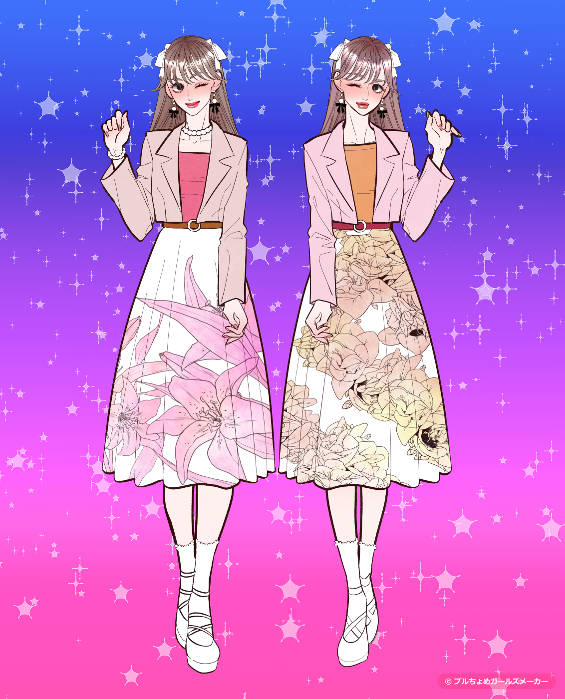 ガールズメーカーで作られた女の子8