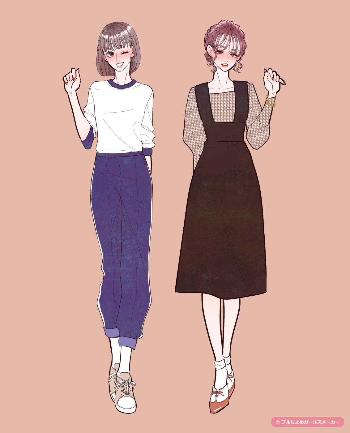 ガールズメーカーで作られた女の子2