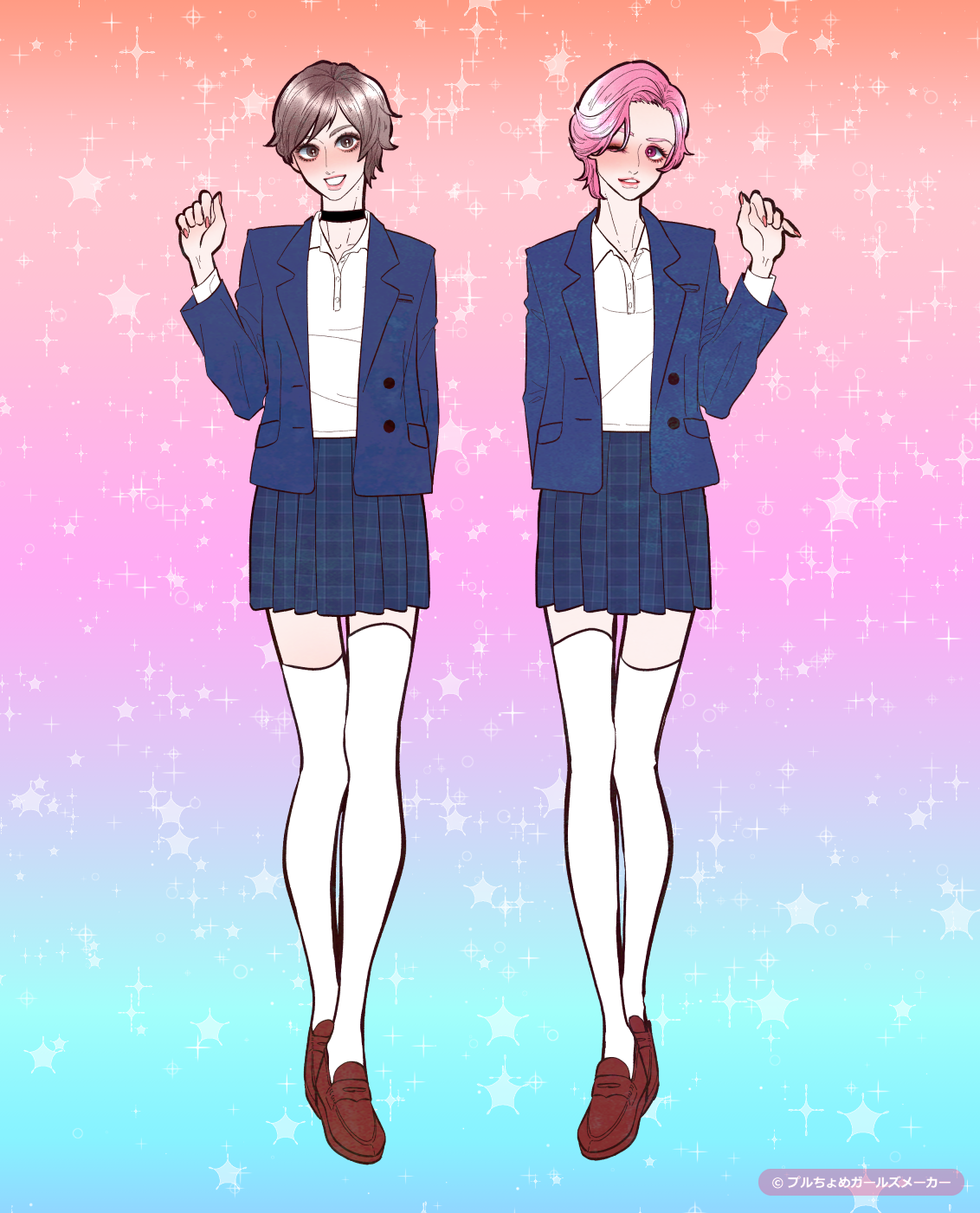 ガールズメーカーで作られた女の子2