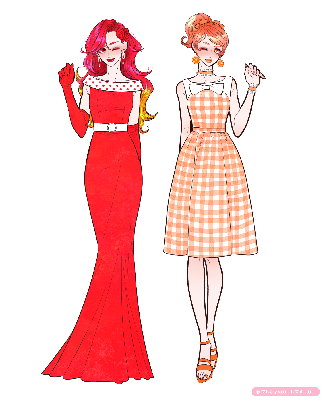 ガールズメーカーで作られた女の子3