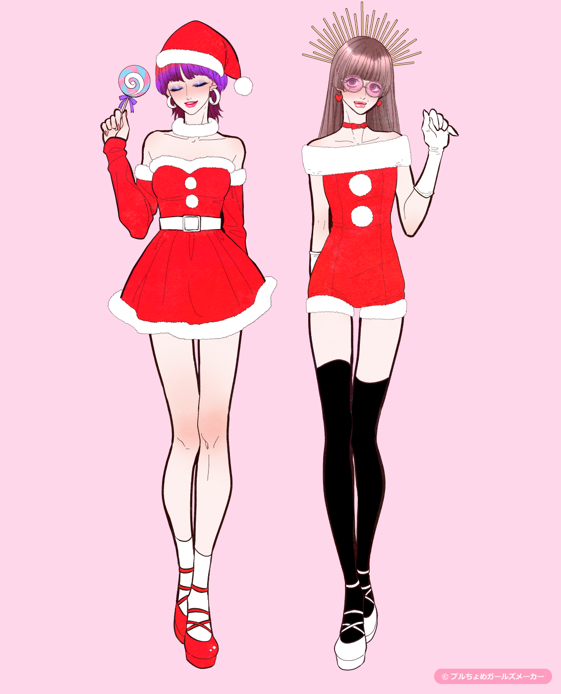 ガールズメーカーで作られた女の子1