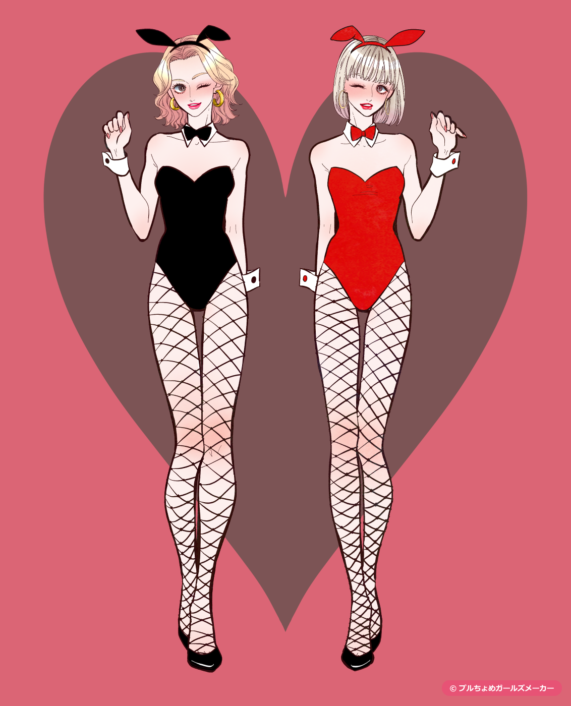 ガールズメーカーで作られた女の子1