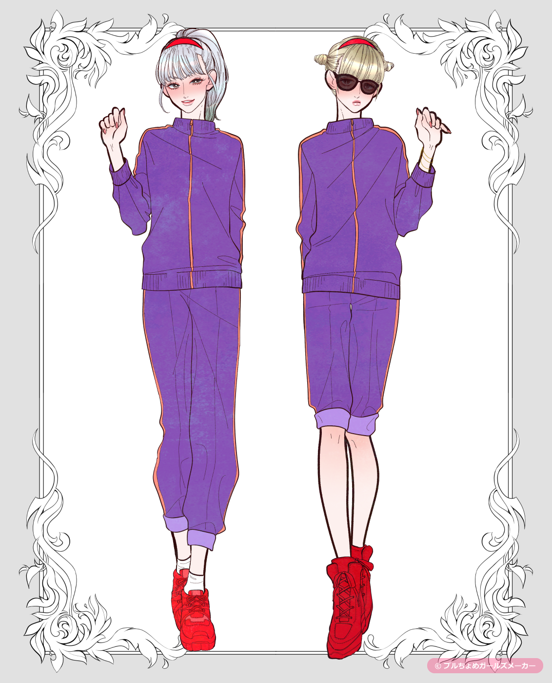 ガールズメーカーで作られた女の子3