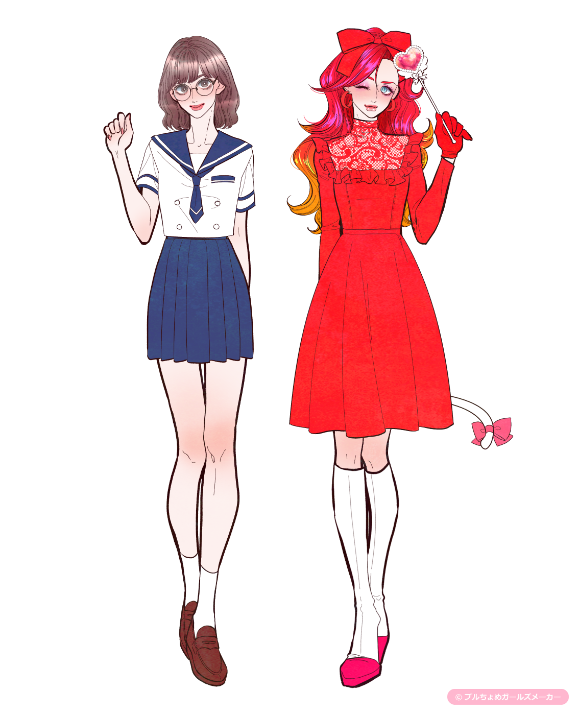 ガールズメーカーで作られた女の子8