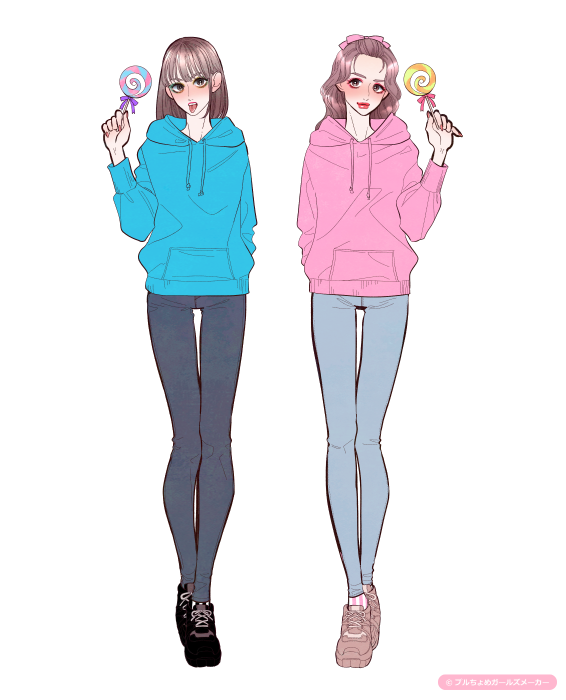 ガールズメーカーで作られた女の子5