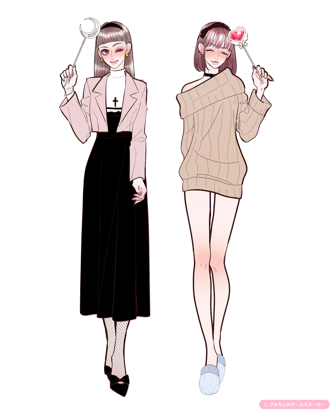 ガールズメーカーで作られた女の子2