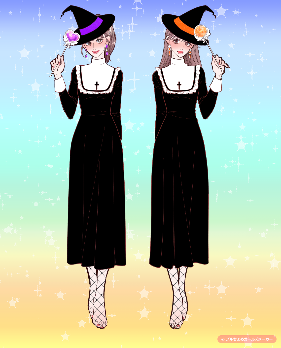 ガールズメーカーで作られた女の子1