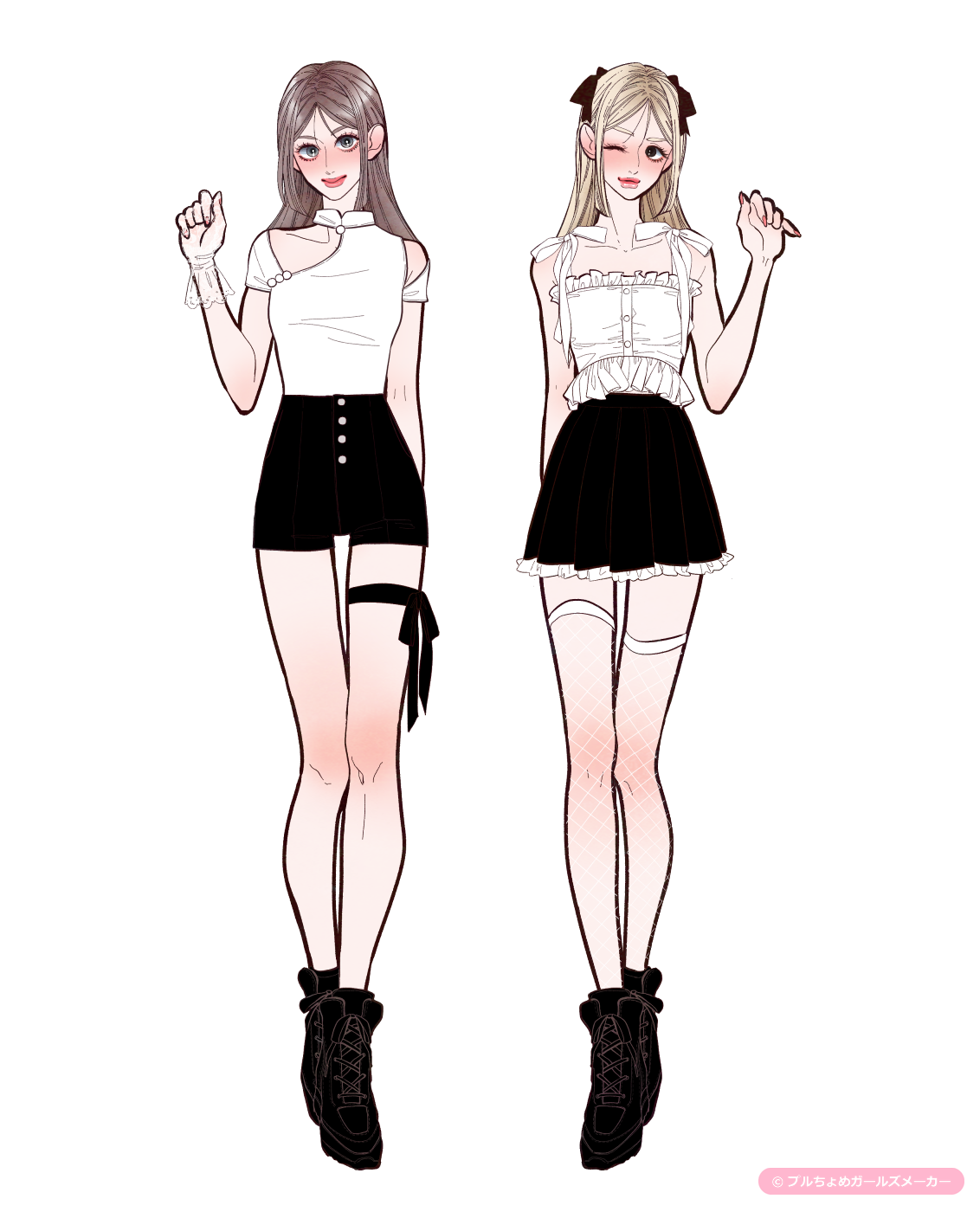 ガールズメーカーで作られた女の子3
