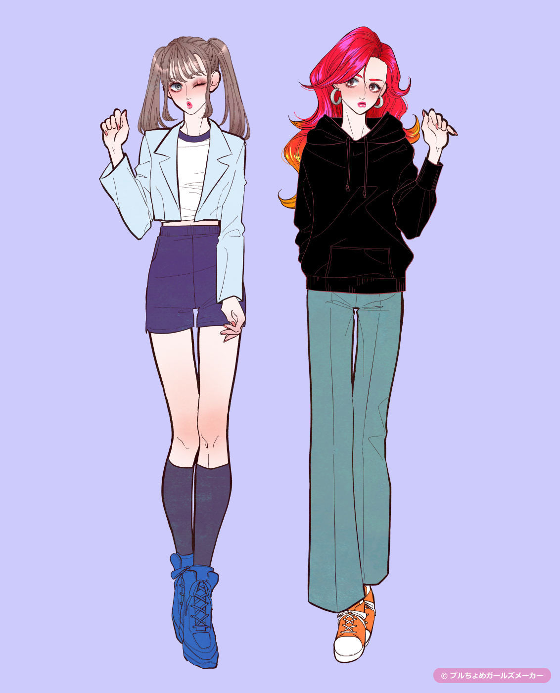 ガールズメーカーで作られた女の子2