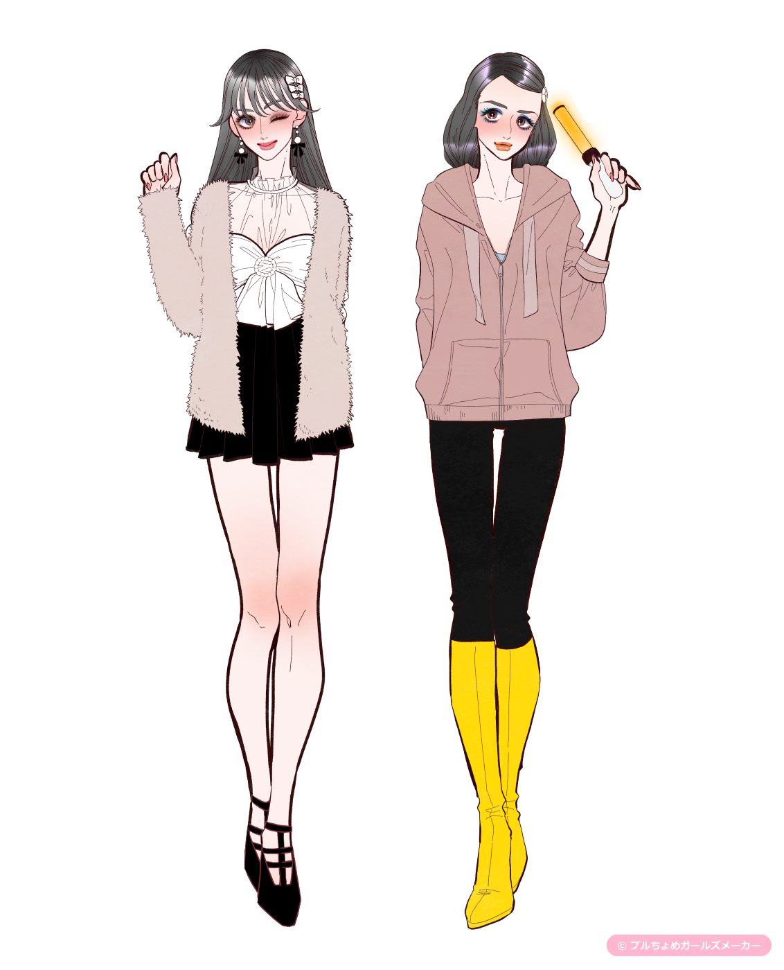 ガールズメーカーで作られた女の子5