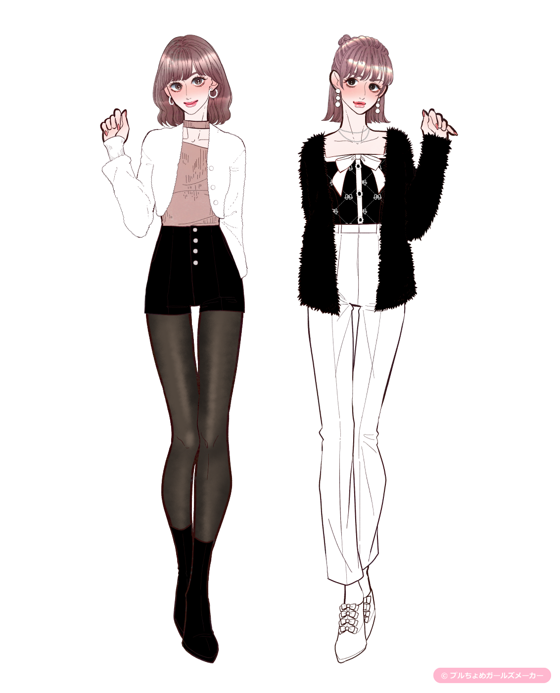 ガールズメーカーで作られた女の子4