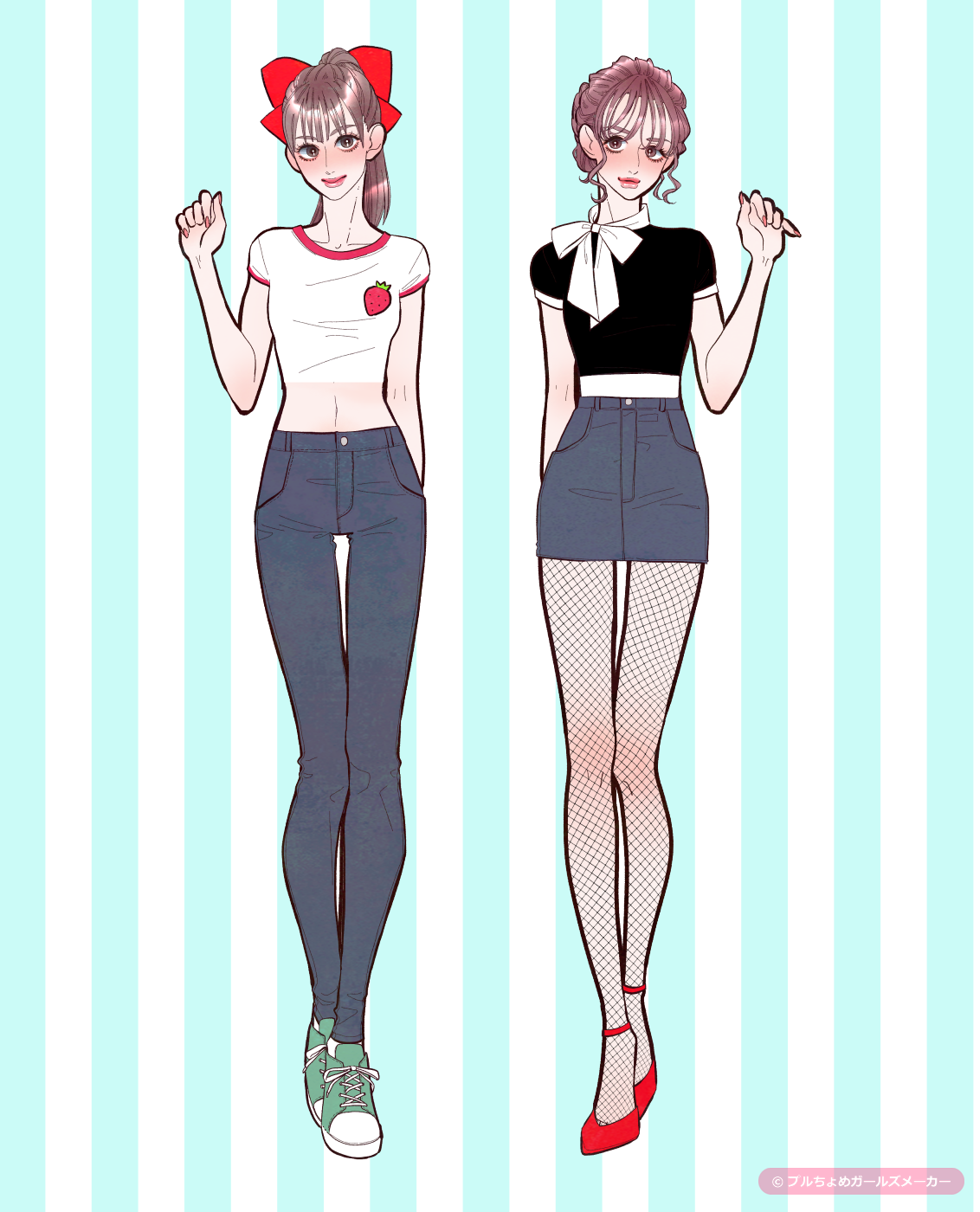 ガールズメーカーで作られた女の子3