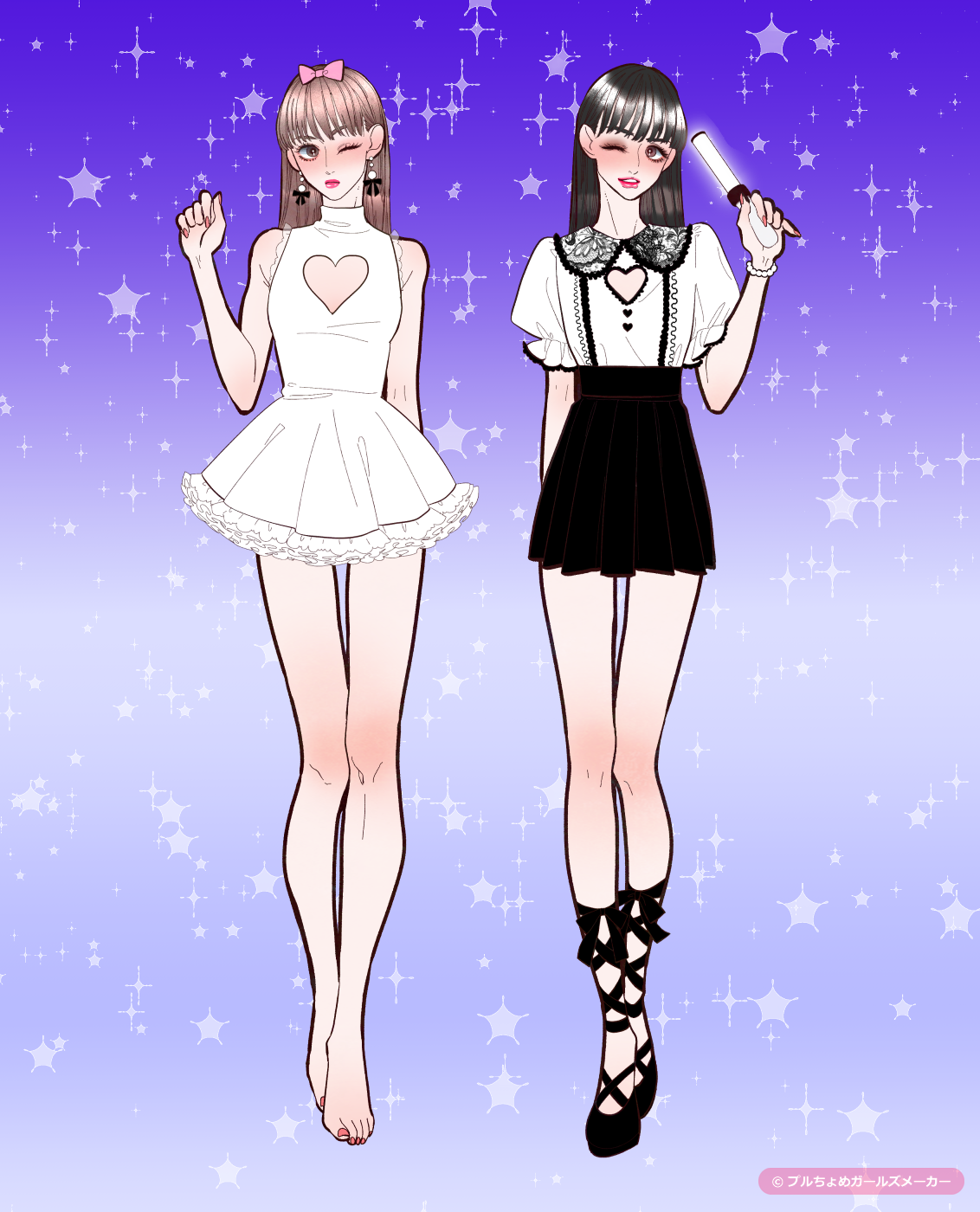 ガールズメーカーで作られた女の子2