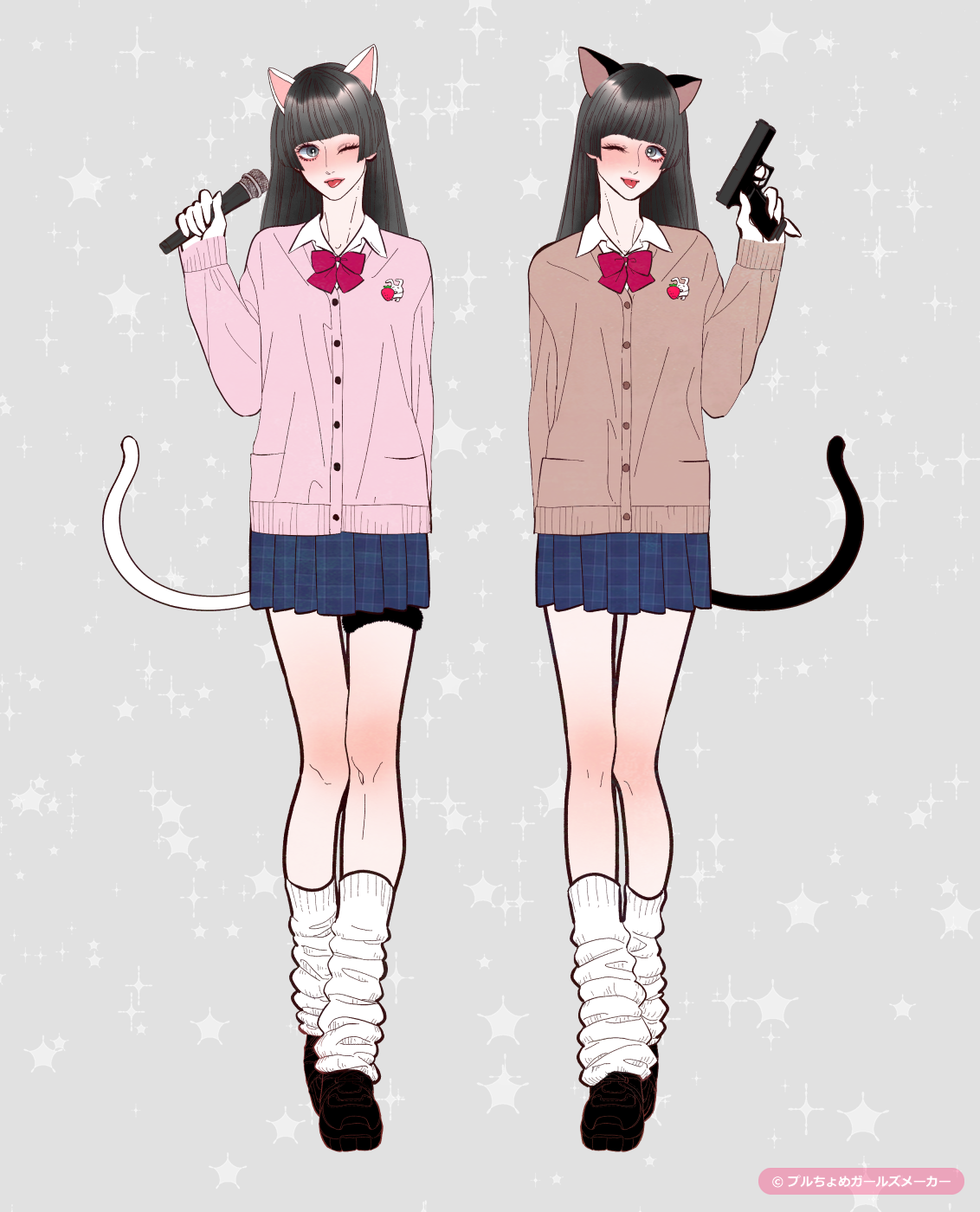 ガールズメーカーで作られた女の子5