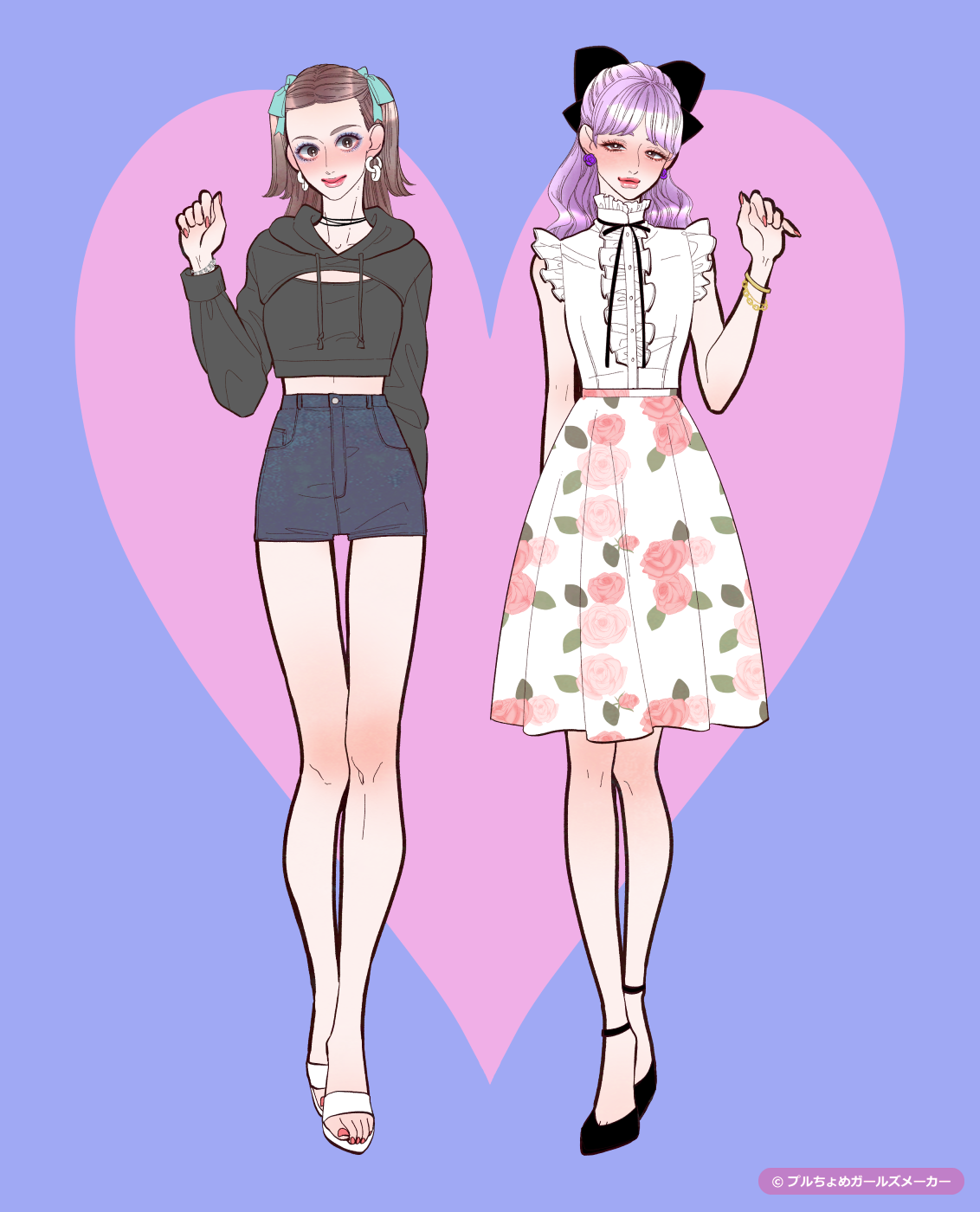 ガールズメーカーで作られた女の子6