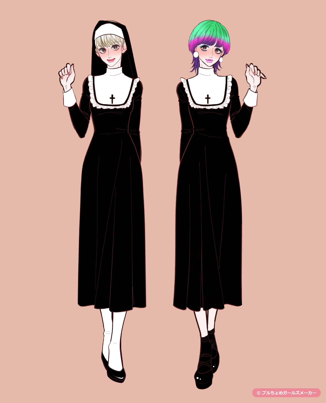 ガールズメーカーで作られた女の子2