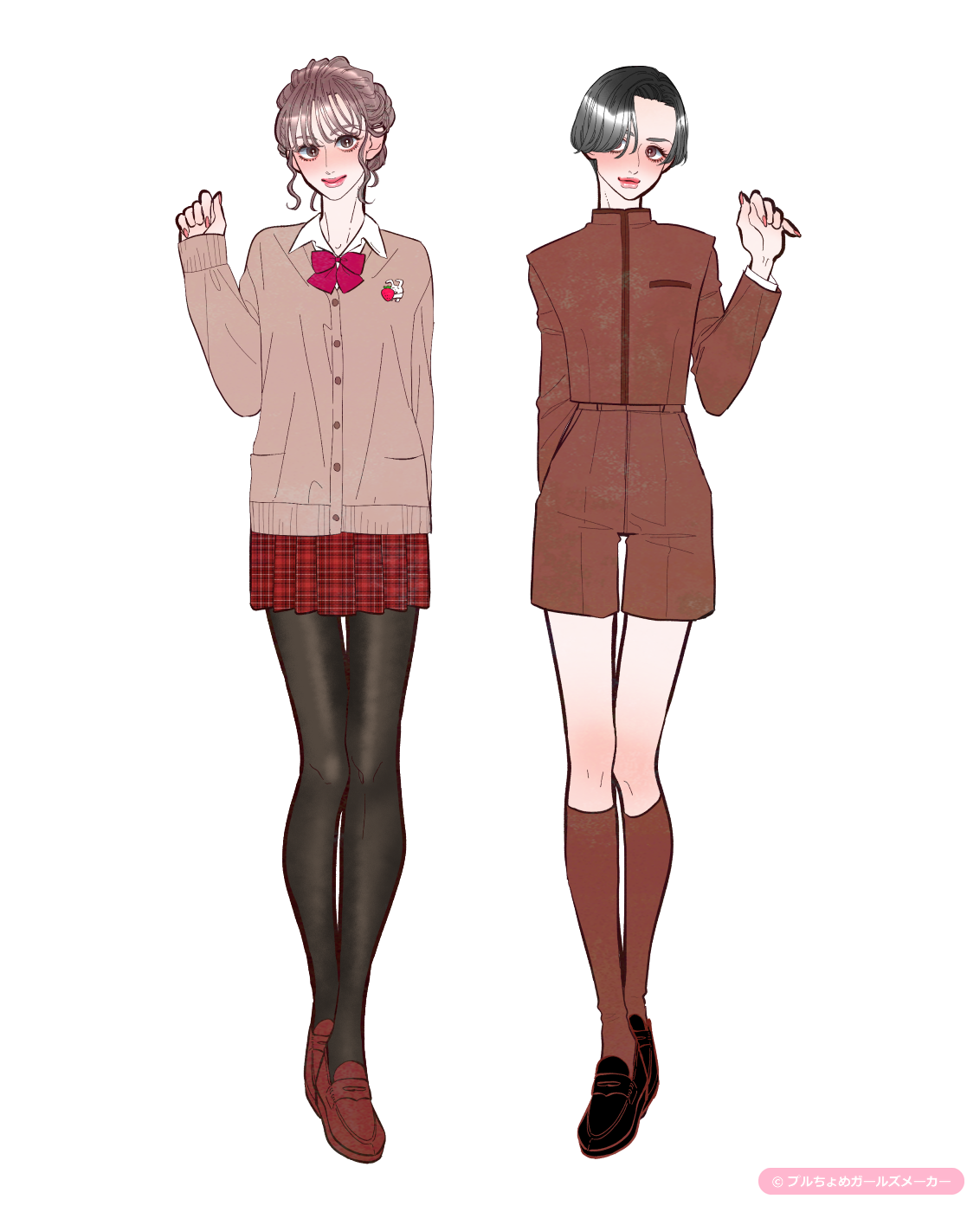ガールズメーカーで作られた女の子17