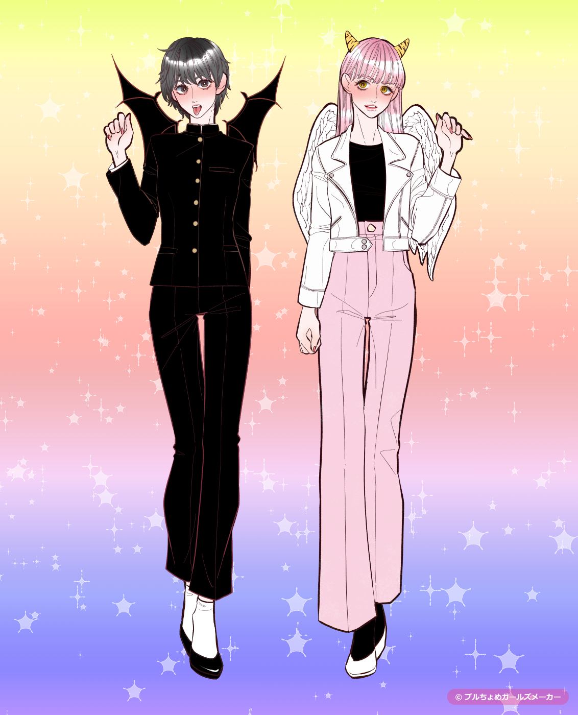 ガールズメーカーで作られた女の子2
