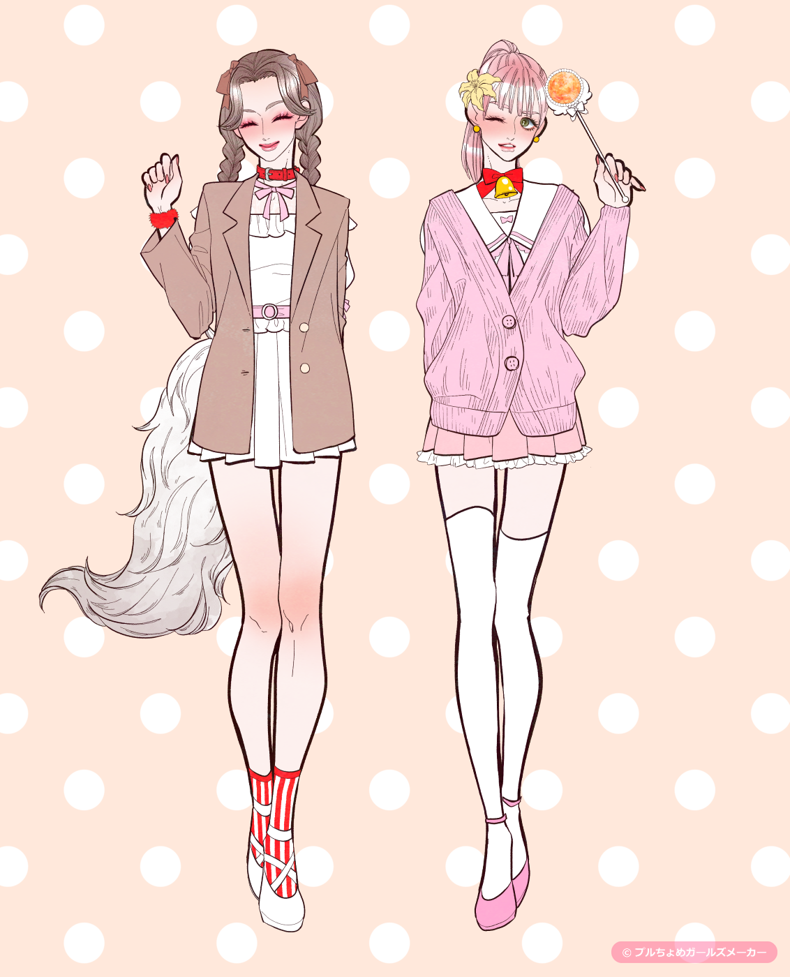 ガールズメーカーで作られた女の子2