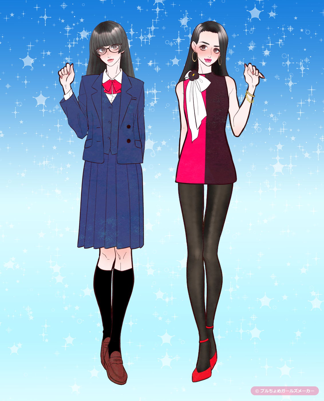 ガールズメーカーで作られた女の子2