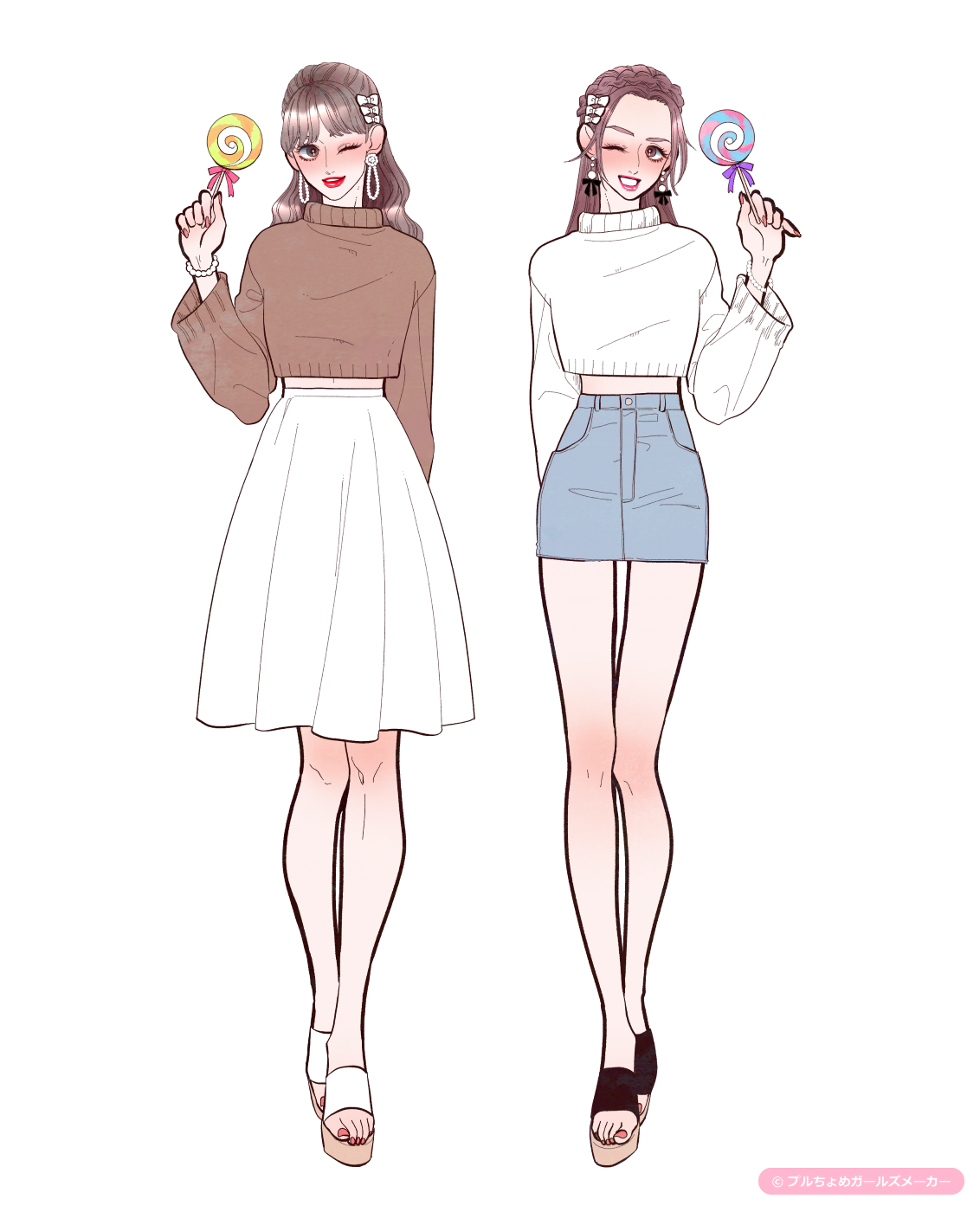 ガールズメーカーで作られた女の子5