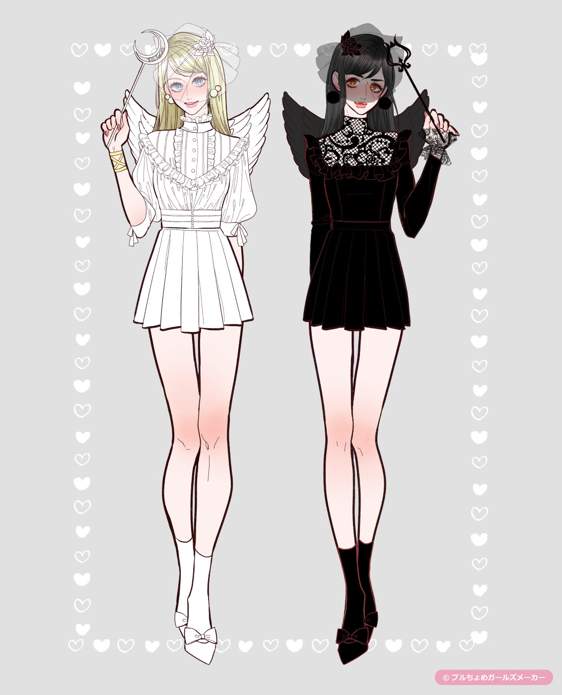 ガールズメーカーで作られた女の子1