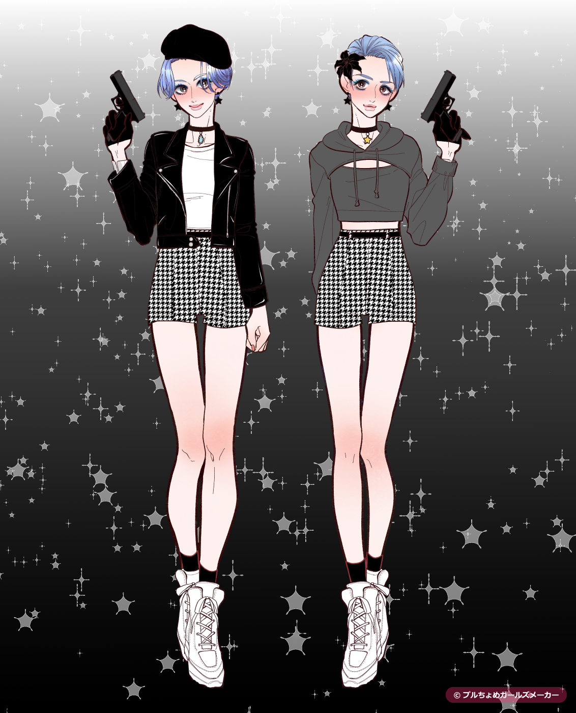 ガールズメーカーで作られた女の子1