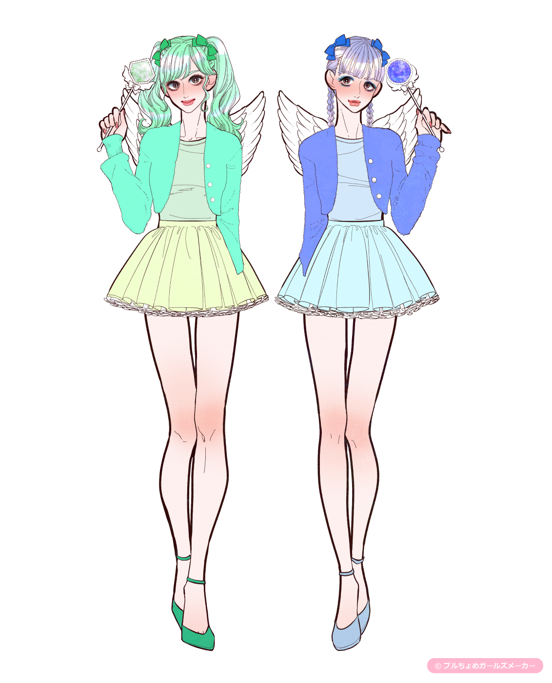 ガールズメーカーで作られた女の子4