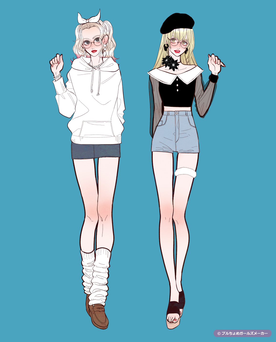 ガールズメーカーで作られた女の子5