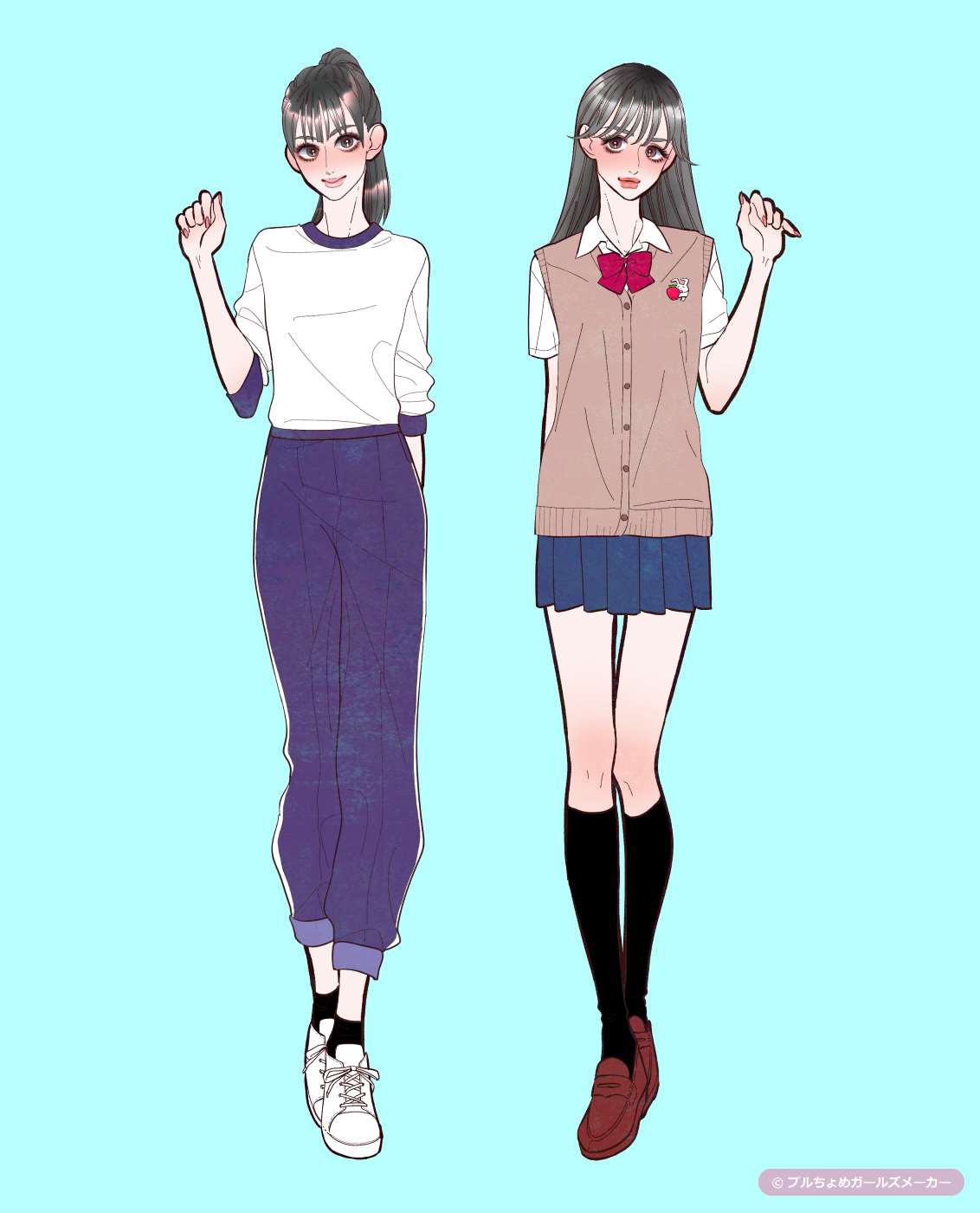 ガールズメーカーで作られた女の子7