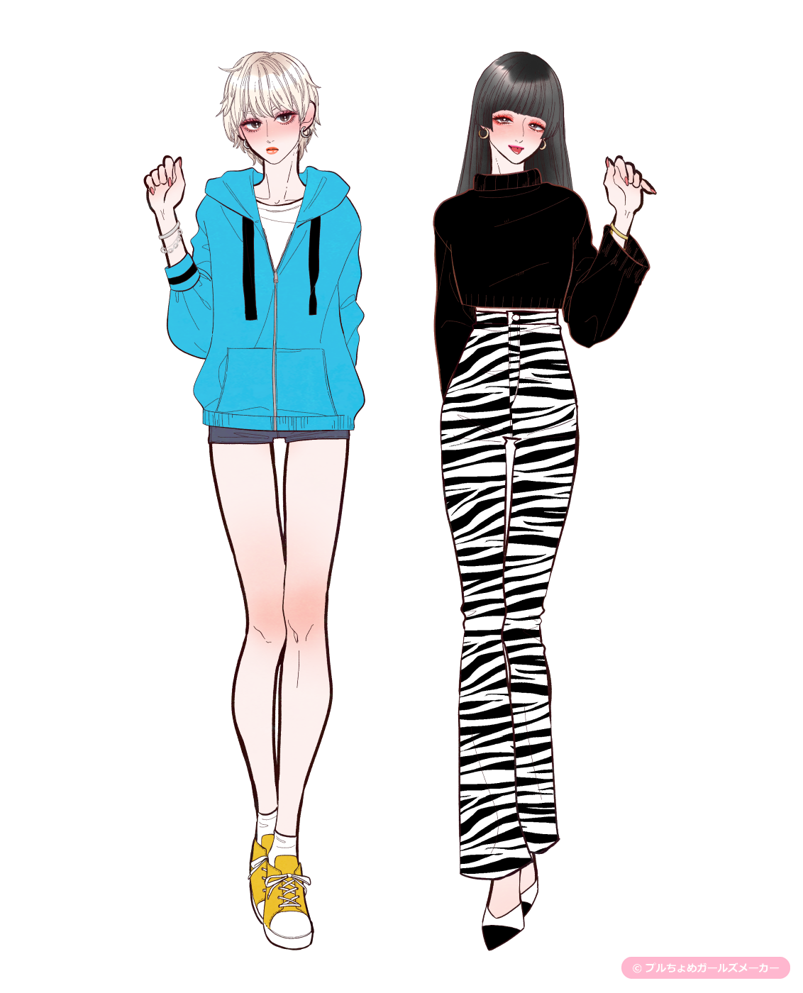 ガールズメーカーで作られた女の子2